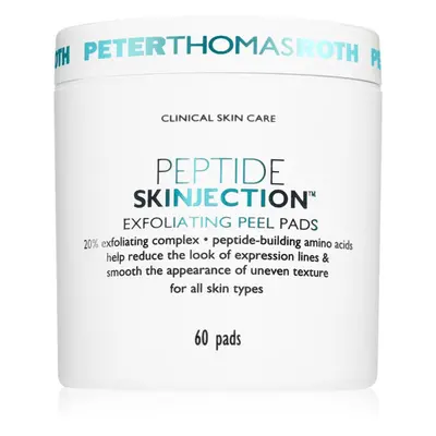 Peter Thomas Roth Peptide Skinjection Exfoliating Peel Pads hámlasztó kendők kisimító hatással 6