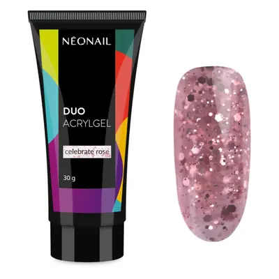 NEONAIL Duo Acrylgel Celebrate Rose gél körömépítésre 30 g