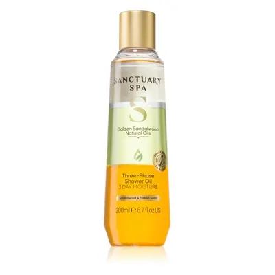 Sanctuary Spa Golden Sandalwood ápoló tusoló olaj 200 ml