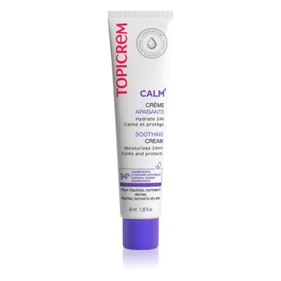 Topicrem UH FACE CALM+ Light Soothing Cream Könnyű, enyhítő krém normál és kombinált bőrre 40 ml