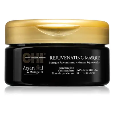 CHI Argan Oil Rejuvenating Masque tápláló maszk száraz és sérült hajra 237 ml