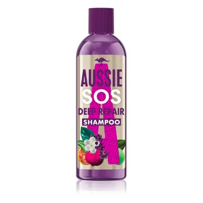 Aussie SOS Deep Repair mélyregeneráló sampon hajra 290 ml