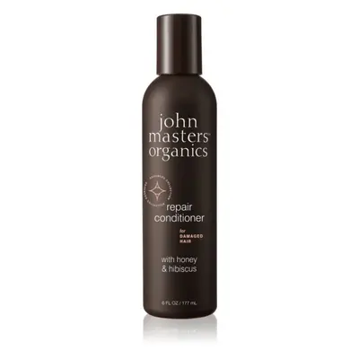 John Masters Organics Honey & Hibiscus Conditioner megújító kondicionáló a károsult hajra 177 ml