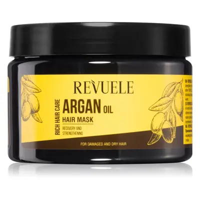 Revuele Argan Oil Hair Mask ápoló maszk száraz és sérült hajra 360 ml