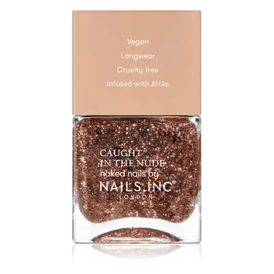 Nails Inc. Caught in the nude körömlakk árnyalat Santa Monica Beach 14 ml