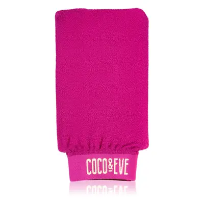 Coco & Eve Sunny Honey Express Exfoliating Mitt bőrhámlasztó kesztyű 1 db