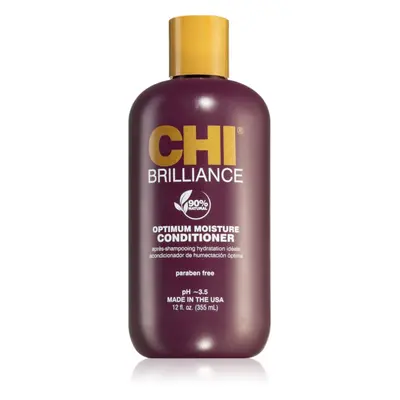 CHI Brilliance Optimum Moisture Conditioner hidratáló kondicionáló száraz és sérült hajra 355 ml