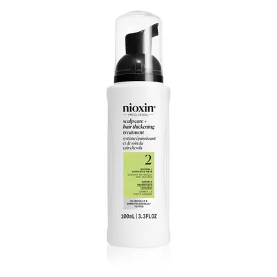 Nioxin System 2 Scalp + Hair Thickening Treatment öblítést nem igénylő kúra hajritkulás ellen 10