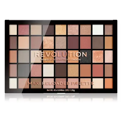 Makeup Revolution Maxi Reloaded Palette púderes szemhéjfesték paletta árnyalat Large It Up 45x1,