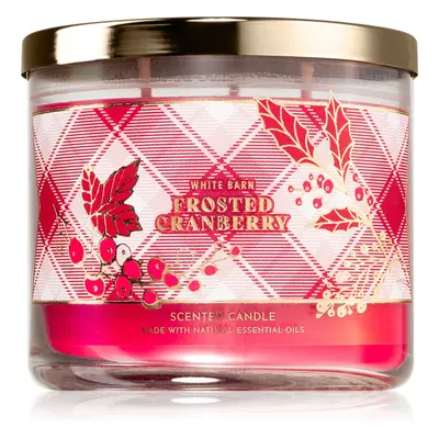 Bath & Body Works Frosted Cranberry illatgyertya 411 g