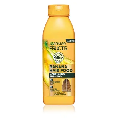 Garnier Fructis Banana Hair Food tápláló sampon száraz hajra 350 ml