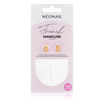 NEONAIL French Manicure Stickers körömmatrica típus 01 40 db