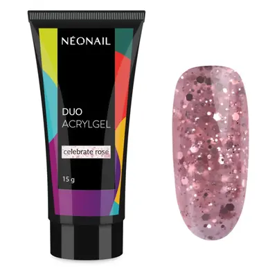 NEONAIL Duo Acrylgel Celebrate Rose gél körömépítésre 15 g