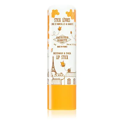 Institut Karité Paris Beeswax & Shea Lip Stick ajakbalzsam bambuszvajjal illattal Vanilla 4 g