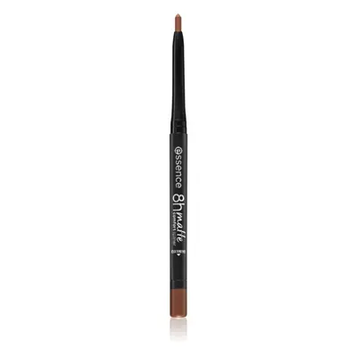 Essence 8h Matte Comfort Matt ajakceruza hegyezővel árnyalat 01 Cinnamon Spice 0,3 g