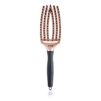 Olivia Garden Fingerbrush Trinity lapos kefe Rose Gold 1 db