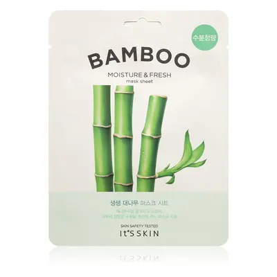 It´s Skin The Fresh Mask Bamboo arcmaszk bőrpuhító és frissítő hatással 19 g