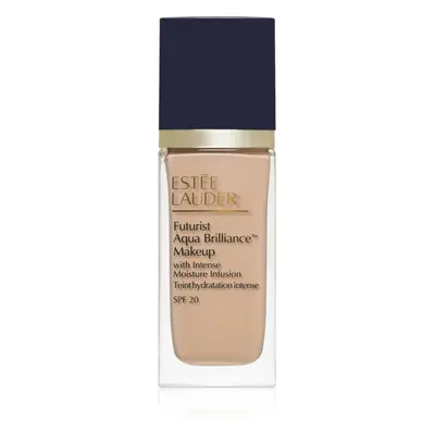 Estée Lauder Futurist Aqua Brilliance™ Makeup SPF 20 hidratáló alapozó árnyalat 1C1 Cool Bone 30