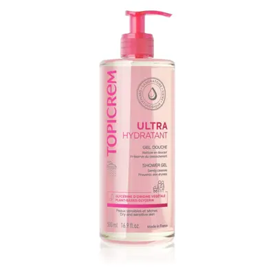 Topicrem UH BODY Gentle Cleansing Gel gyengéd tisztító gél arcra, testre és hajra 500 ml