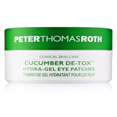 Peter Thomas Roth Cucumber De-Tox Hydra-Gel Eye Patches hidratáló gél maszk szemre 30 Pairs 60 d