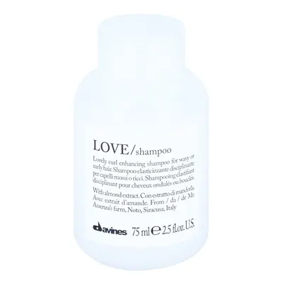 Davines Love Almond sampon hullámos hajra 75 ml