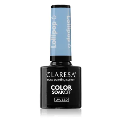 Claresa SoakOff UV/LED Color Lollipop géles körömlakk árnyalat 6 5 g