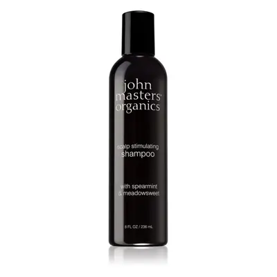 John Masters Organics Scalp Stimulanting Shampoo with Spermint & Medosweet stimuláló sampon bors