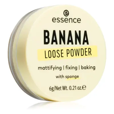 Essence BANANA LOOSE mattító lágy púder 6 g