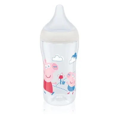 NUK Perfect Match Peppa Pig kulacs hőmérséklet-figyeléssel 3m+ 260 ml