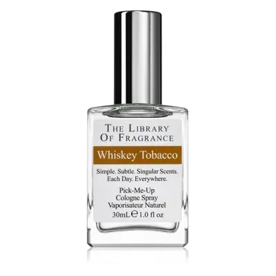 The Library of Fragrance Whiskey Tobacco Eau de Cologne uraknak 30 ml