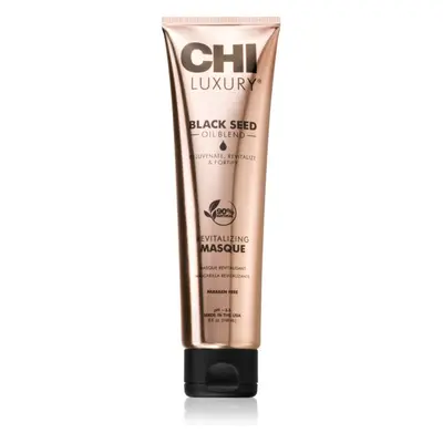 CHI Luxury Black Seed Oil Revitalizing Masque mélyen tisztító maszk száraz és sérült hajra 148 m