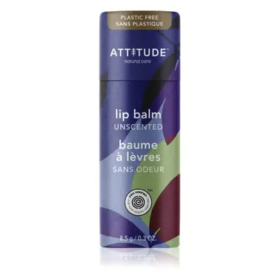 Attitude Lip Balm Unscented természetes balzsam az ajkakra 8.5 g