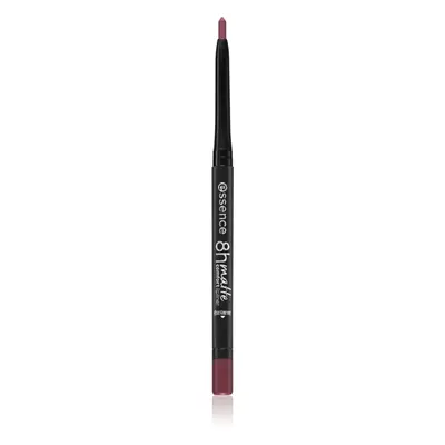 Essence 8h Matte Comfort Matt ajakceruza hegyezővel árnyalat 06 Cool Mauve 0,3 g