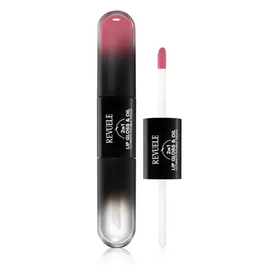 Revuele 2IN1 Lip Gloss & Oil ajakfény 2 az 1-ben árnyalat 03 7 ml