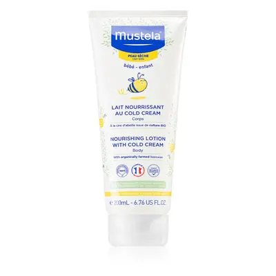 Mustela Bébé Soin testápoló tej cold cream 200 ml