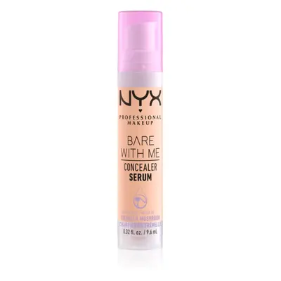 NYX Professional Makeup Bare With Me Concealer Serum hidratáló korrektor 2 az 1-ben árnyalat 2.5