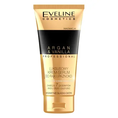 Eveline Cosmetics Argan&Vanilla tápláló krém kézre és körmökre 100 ml