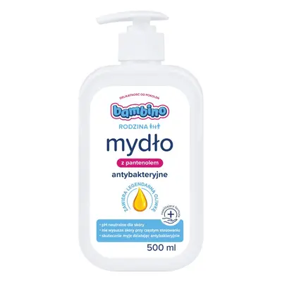 Bambino Family Antibacterial Soap folyékony kézmosó szappan Antibacterial 500 ml