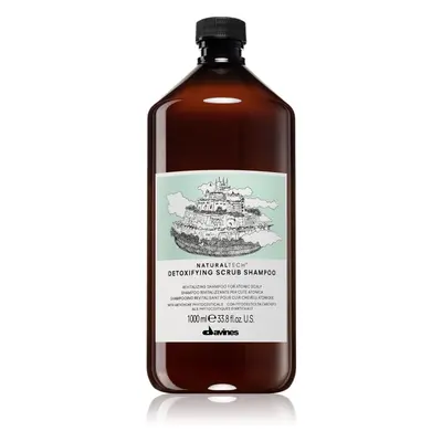 Davines Naturaltech Detexifying Scrub Shampoo Sampon érzékeny és rritált fejbőrre 1000 ml