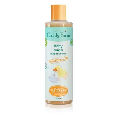 Childs Farm OatDerma Baby Wash parfümmentes tisztító emulzió gyermekeknek 250 ml