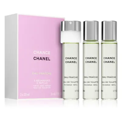 Chanel Chance Eau Fraîche Eau de Toilette hölgyeknek 3x20 ml