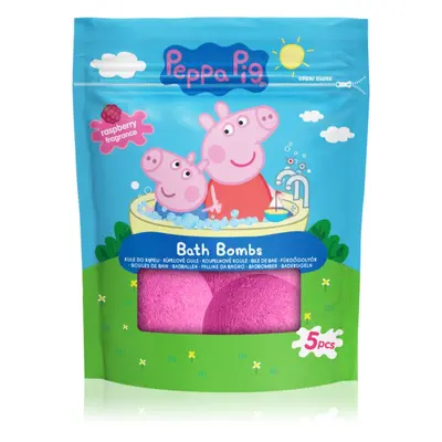 Peppa Pig Bath Bombs pezsgő fürdőgolyó 5x50 g