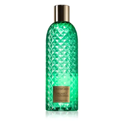 Vivian Gray Gemstone Bergamot & Lemongras felfrissítő tusfürdő gél 300 ml