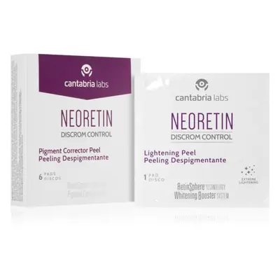 Neoretin Discrom control Lightening Peel enzimatikus peeling glikolsavval 6x1 ml