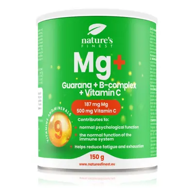 Natures Finest Guarana & Magnesium & B-complex & Vitamin C ásványanyag- és vitaminkomplex cukorm