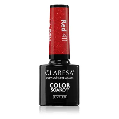 Claresa SoakOff UV/LED Color Sunny Garden géles körömlakk árnyalat 411 5 g