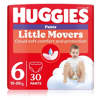 Huggies Little Movers Pants eldobható nadrágpelenkák 15-25 kg 30 db