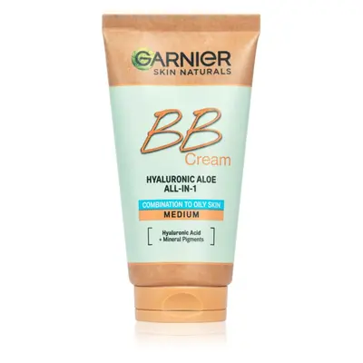 Garnier Skin Naturals BB Cream BB krém kombinált és zsíros bőrre árnyalat Medium 50 ml