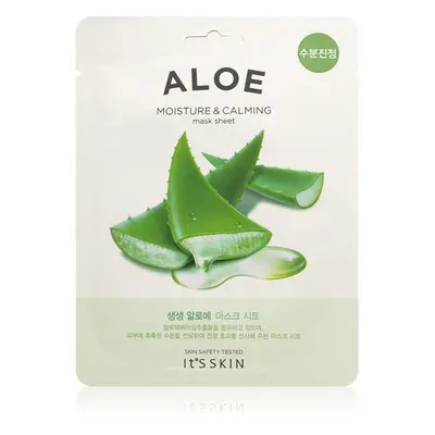 It´s Skin The Fresh Mask Aloe nyugtató hatású gézmaszk hidratáló hatással 18 g