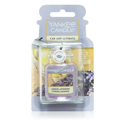 Yankee Candle Lemon Lavender illat autóba felakasztható autóillatosító 1 db